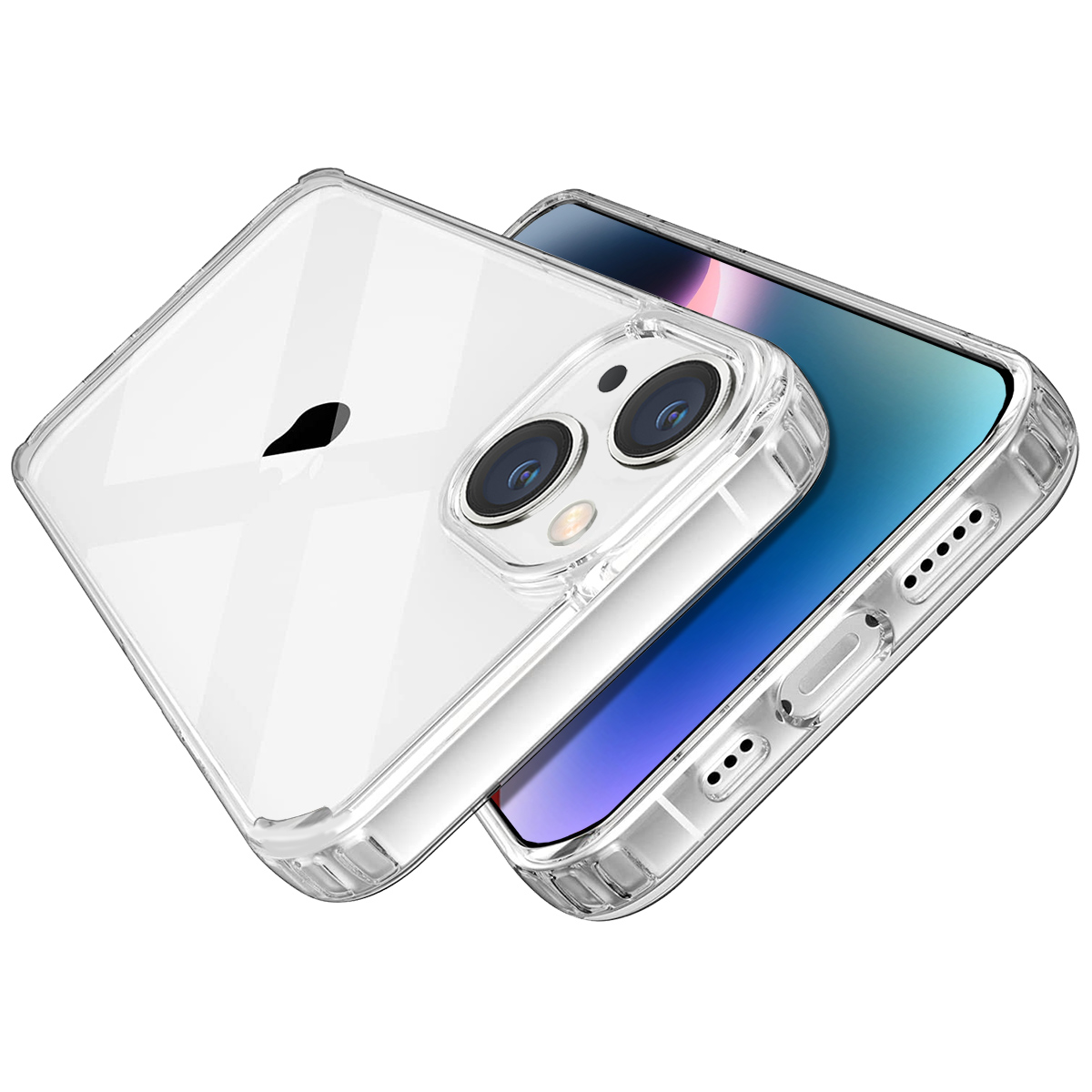 Buff iPhone 14 Air Hybrid Kılıf - Şeffaf 8683548211859