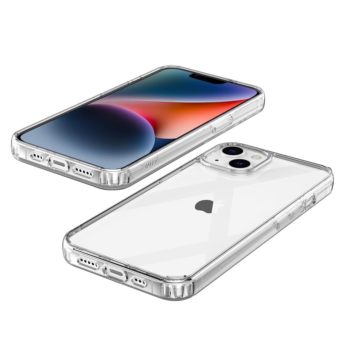 Buff iPhone 14 Air Hybrid Kılıf - Şeffaf 8683548211859