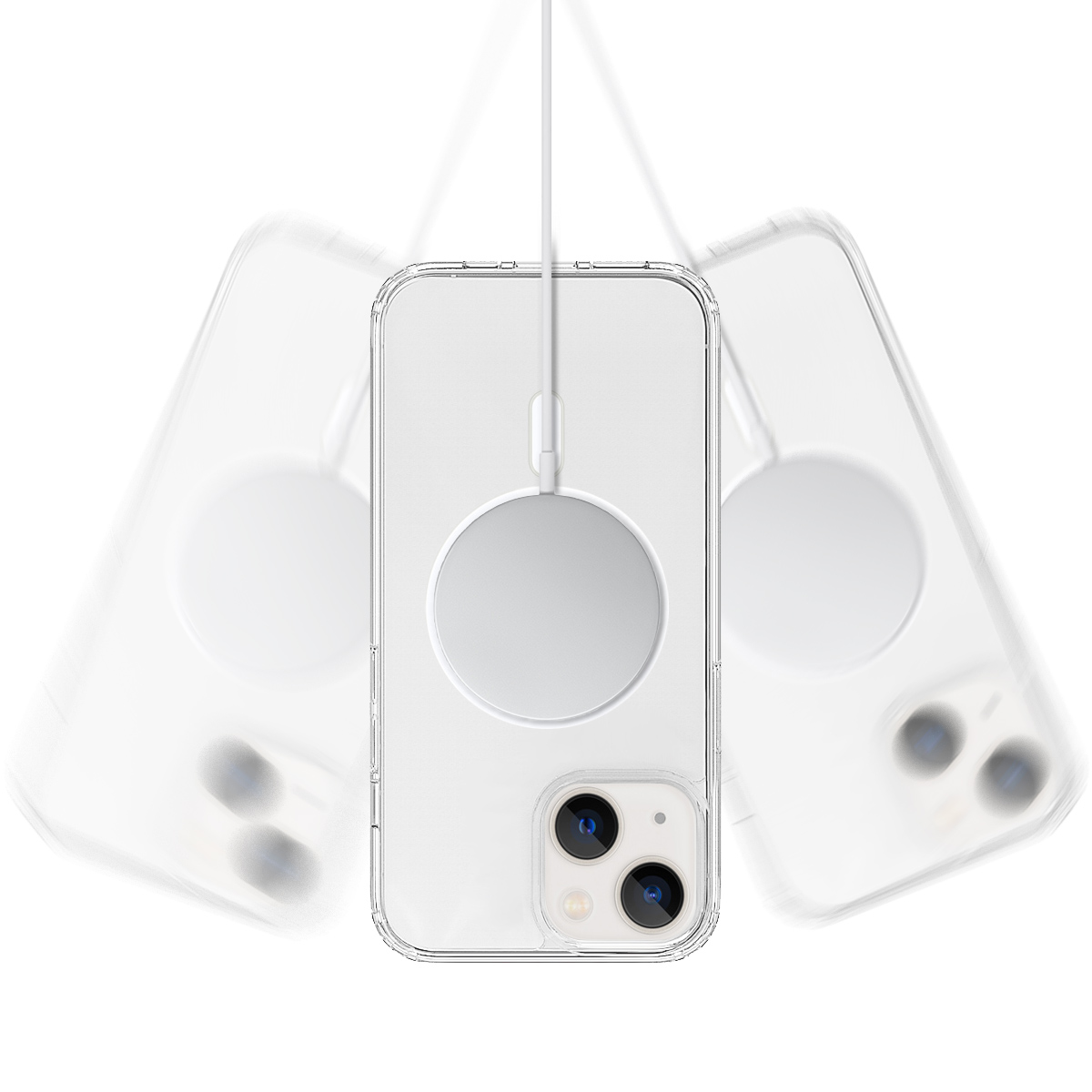 Buff iPhone 14 MagSafe Air Hybrid Kılıf - Şeffaf 8683548211873