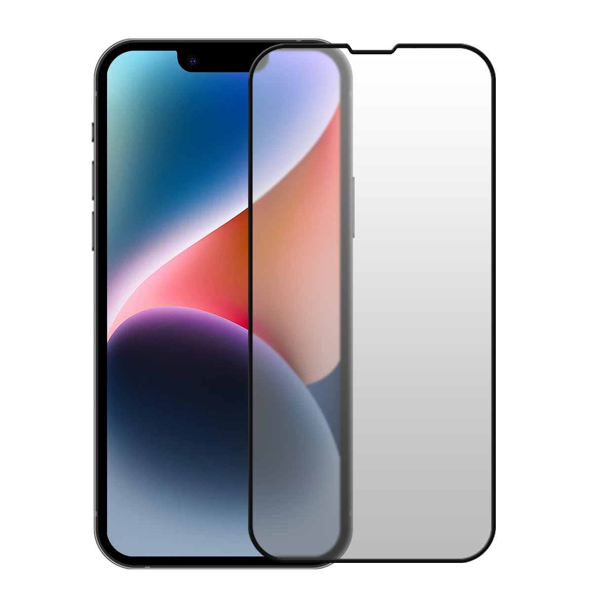 Buff iPhone 14/13 Pro/13 5D Matte Ekran Koruyucu 8683548212276