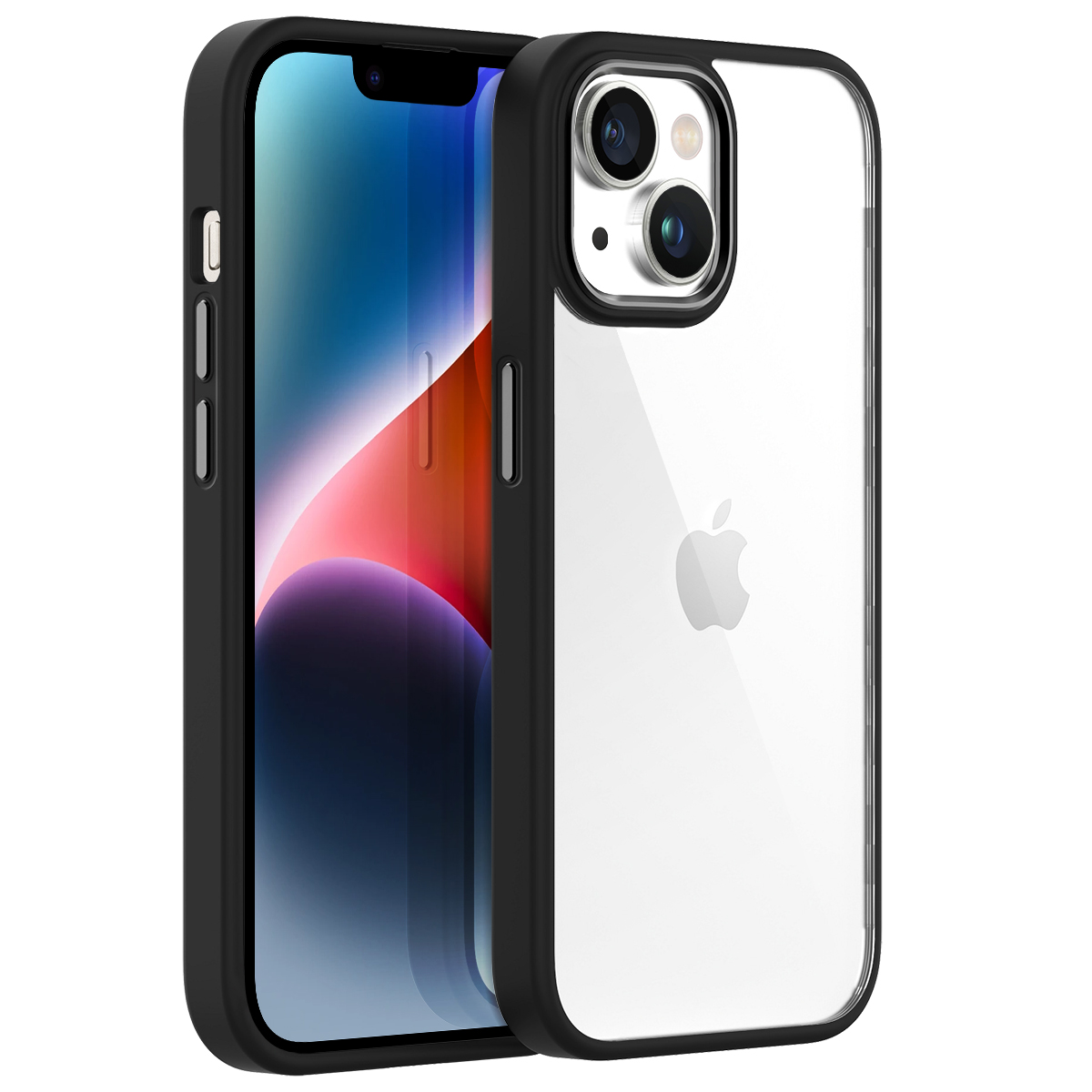 Buff iPhone 14 New Air Bumper Kılıf - Siyah 8683548212412