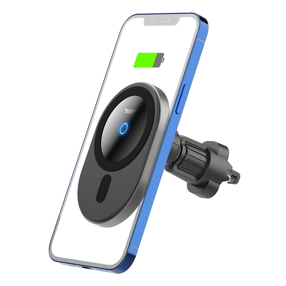 Buff 15W MagSafe Araç İçi Kablosuz Şarj - Siyah 8683548213662