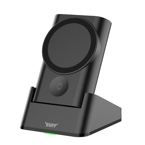 Buff 3 in 1 MagSafe Powerbank 5200mAh - Siyah 8683548213679