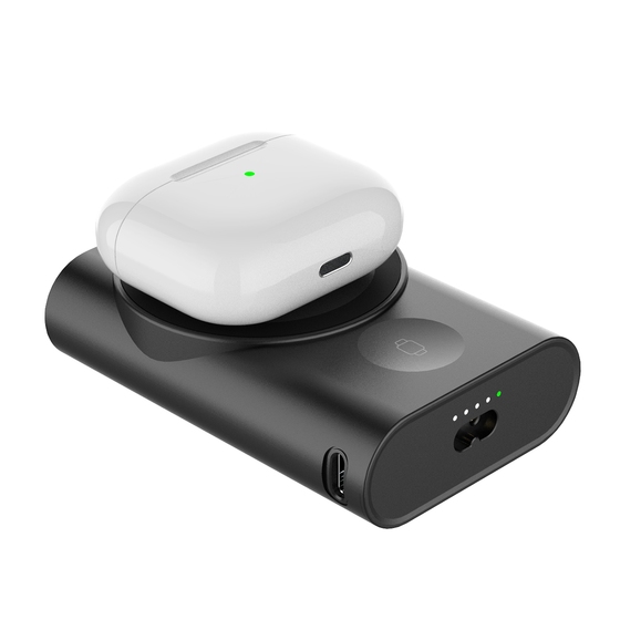 Buff 3 in 1 MagSafe Powerbank 5200mAh - Siyah 8683548213679