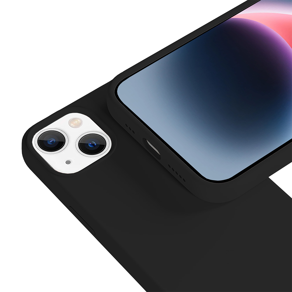 Buff iPhone 14 Rubber S Kılıf - Siyah 8683548213693