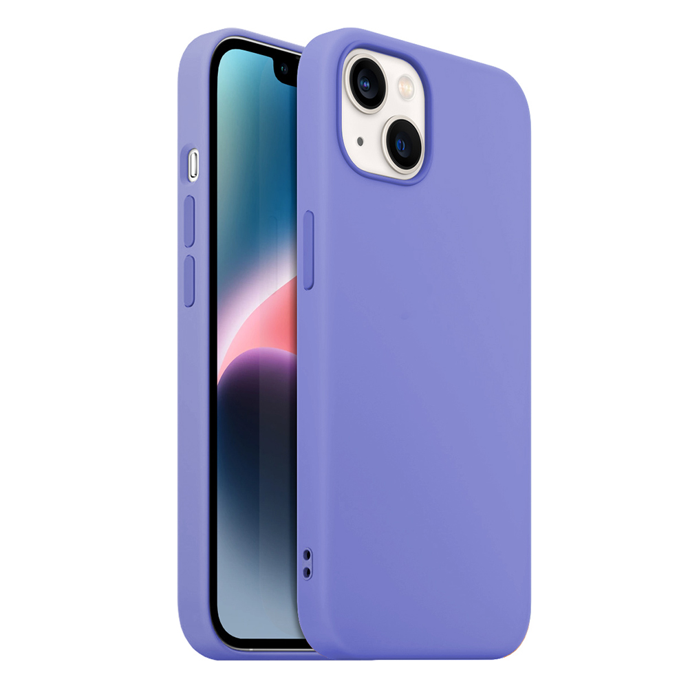 Buff iPhone 14 Rubber S Kılıf - Lila 8683548213723
