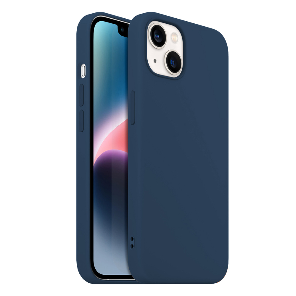 Buff iPhone 14 Rubber S Kılıf - Lacivert 8683548213730