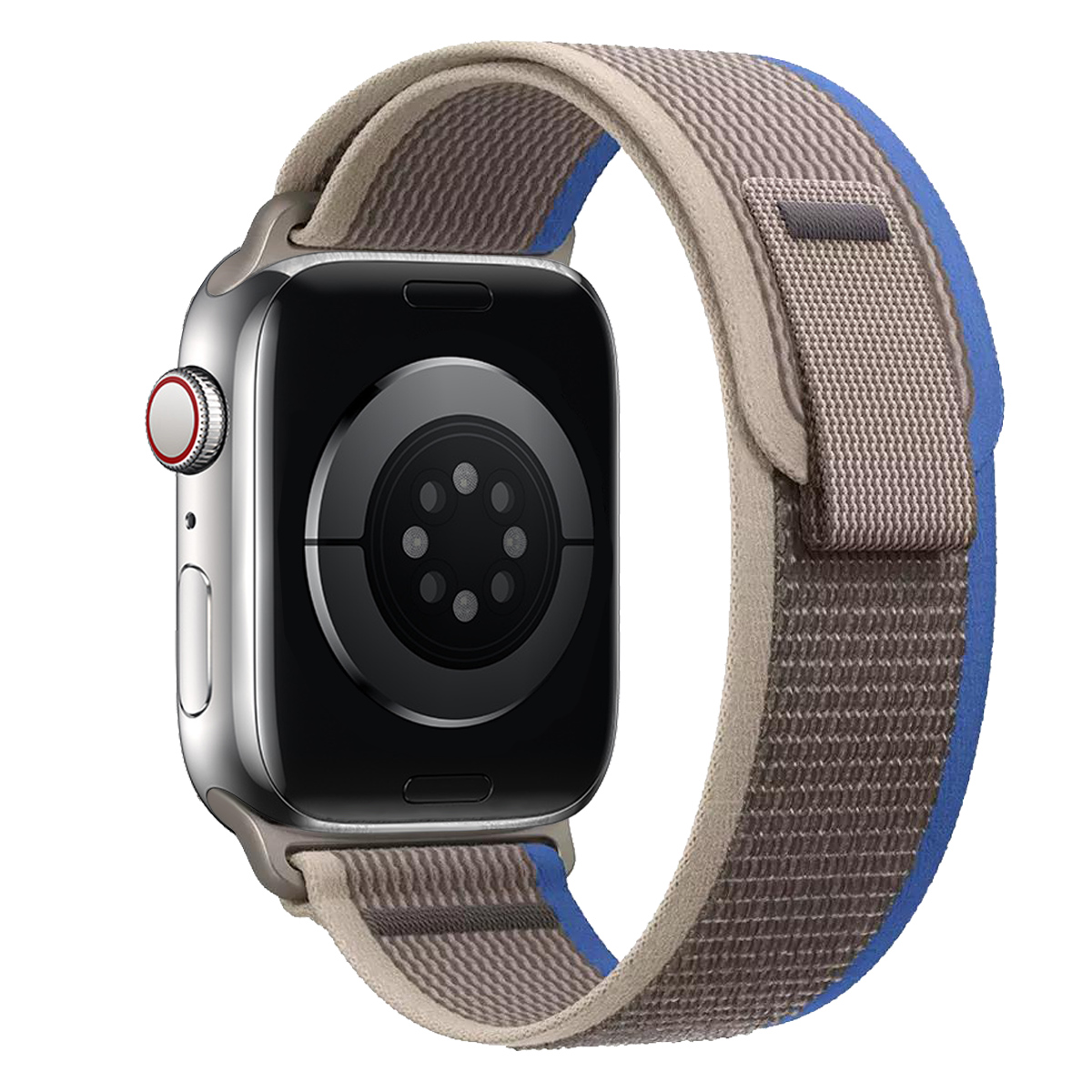 Buff Watch Fabric Band 42/44/45mm-Gri&Mavi 8683548213860