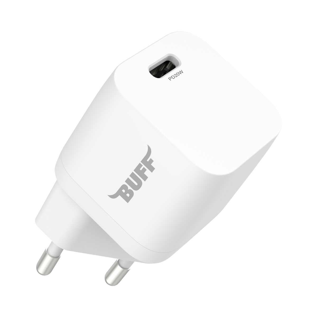 Buff PD Type-C 20W Seyahat Şarjı - Beyaz 8683548213945