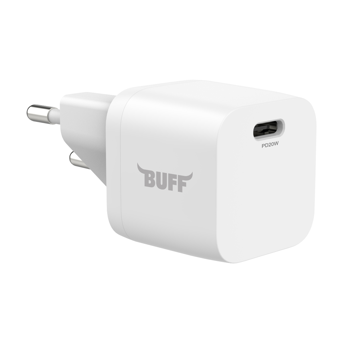 Buff PD Type-C 20W Seyahat Şarjı - Beyaz 8683548213945