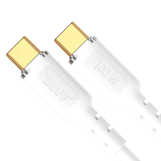 Buff 100W Type-C TO Type-C 5.0A 1.2M Data Kablosu 8683548214072
