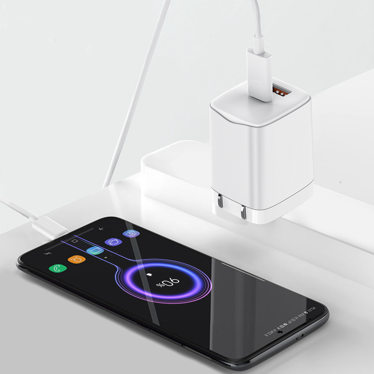 Buff 60W Type-C TO Type-C 5.0A 1.2M Data Kablosu 8683548214096