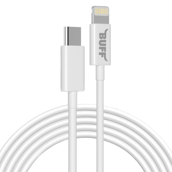 Buff Type-C TO Lightning 3.0A 20W 1.2M Kablo-Siyah 8683548214102