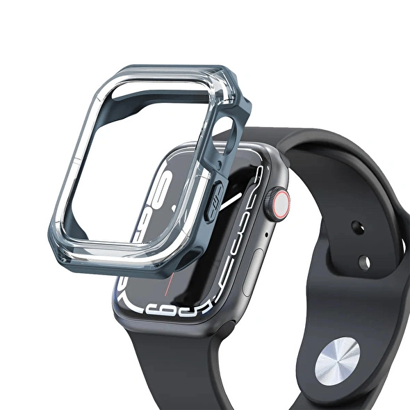 Buff Apple Watch Air Hybrid Kılıf 41mm - Mavi 8683548214409