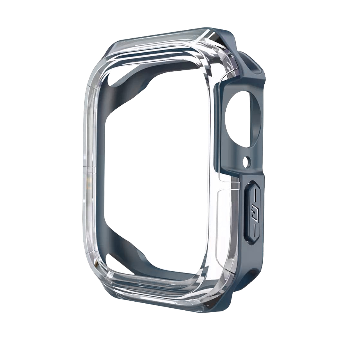 Buff Apple Watch Air Hybrid Kılıf 45mm - Mavi 8683548214430