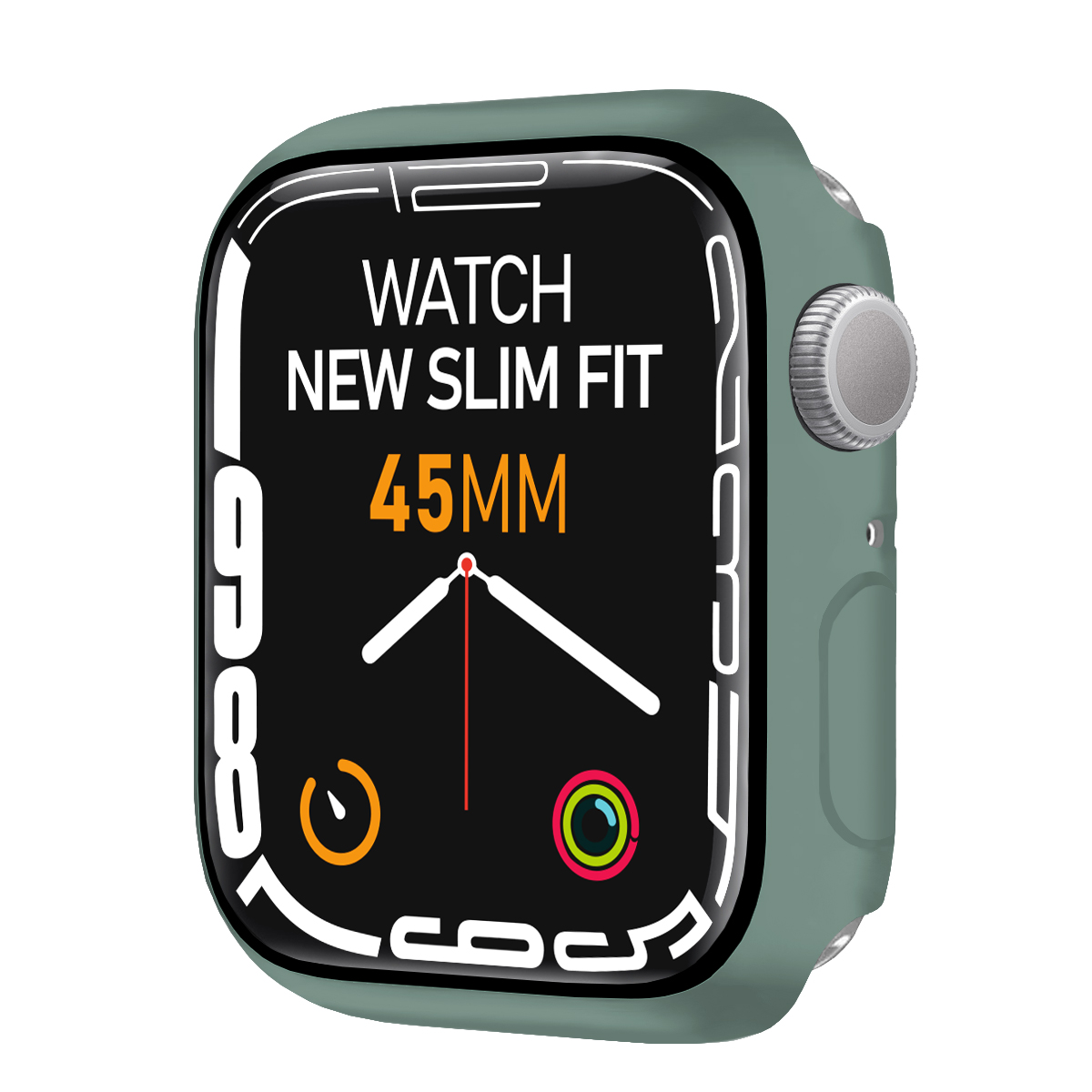 Buff Apple Watch Slim Fit 45mm Kılıf - Yeşil 8683548214485