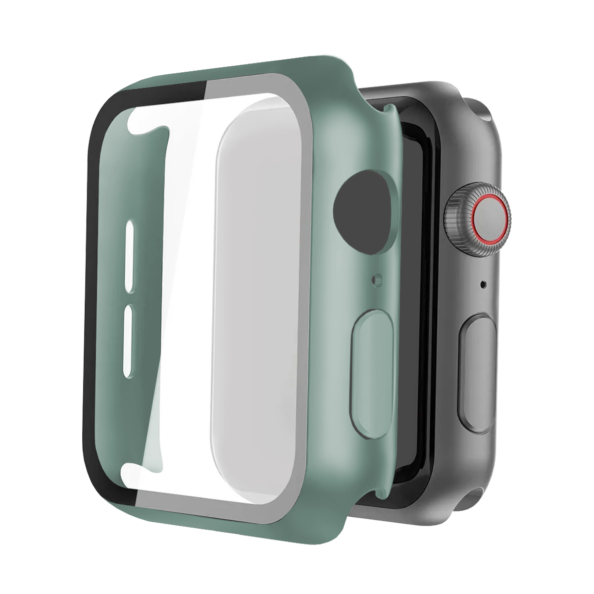 Buff Apple Watch Slim Fit 45mm Kılıf - Yeşil 8683548214485