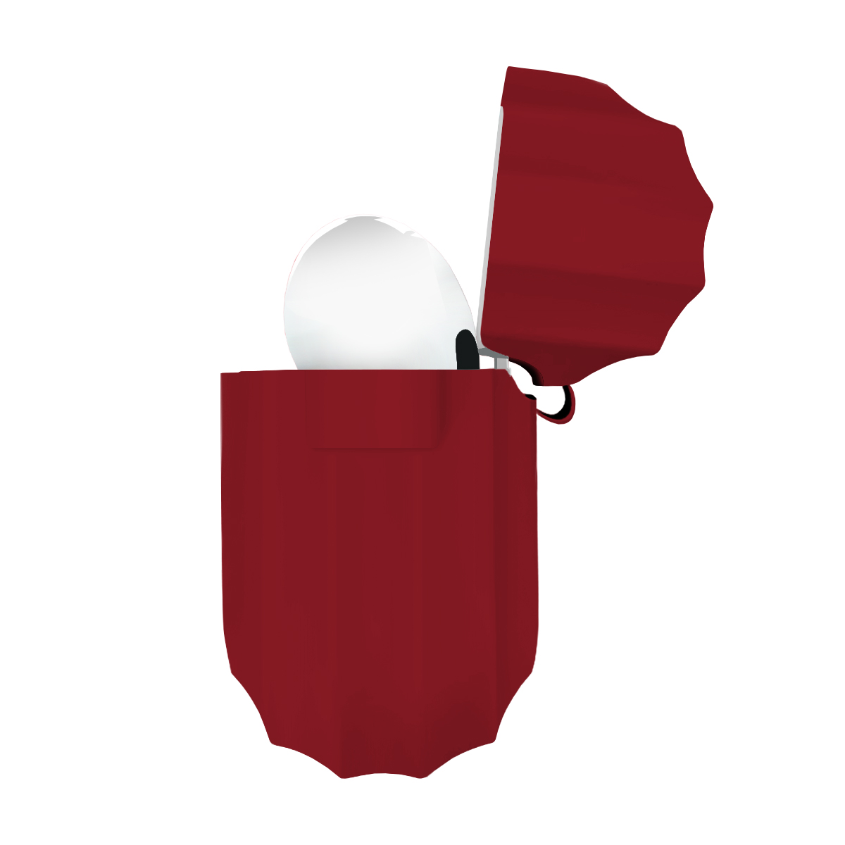 Buff Airpods Pro Rubber Silikon Kılıf - Bordo 8683548214522