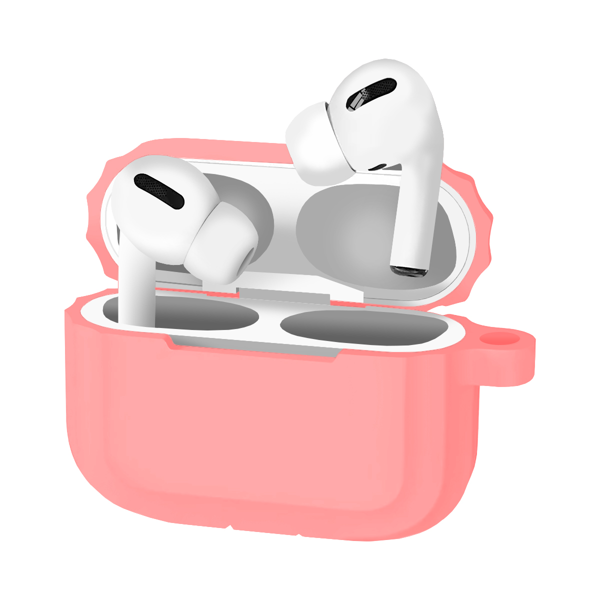 Buff Airpods Pro Rubber Silikon Kılıf - Pembe 8683548214539