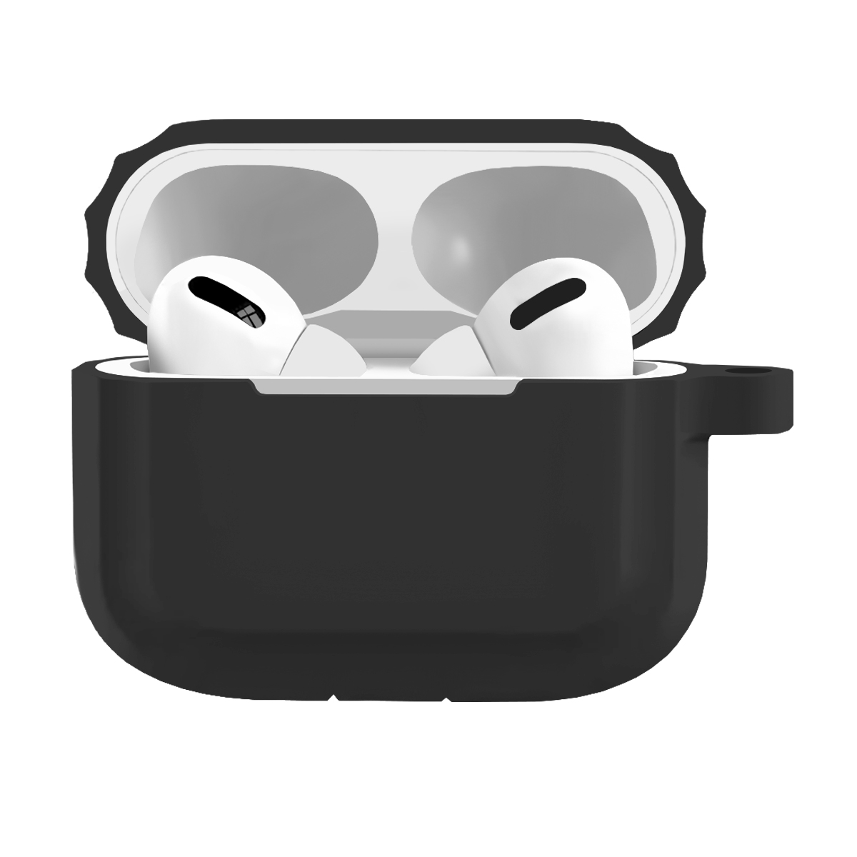 Buff Airpods Pro Rubber Silikon Kılıf - Siyah 8683548214546