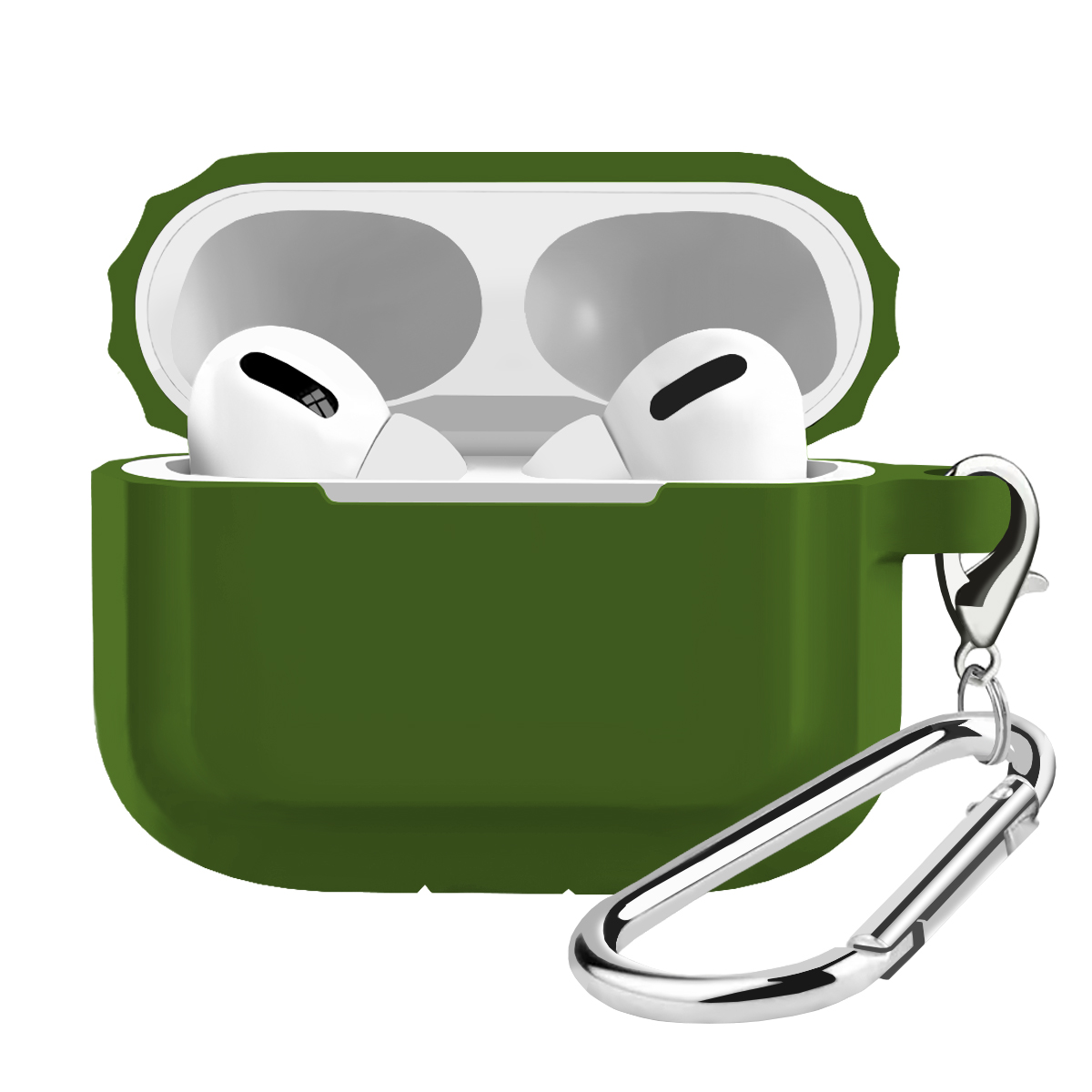 Buff Airpods Pro Rubber Silikon Kılıf - Yeşil 8683548214553