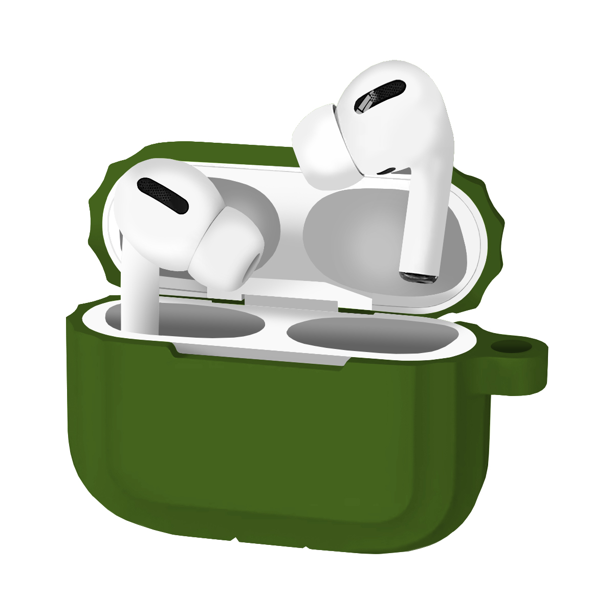 Buff Airpods Pro Rubber Silikon Kılıf - Yeşil 8683548214553