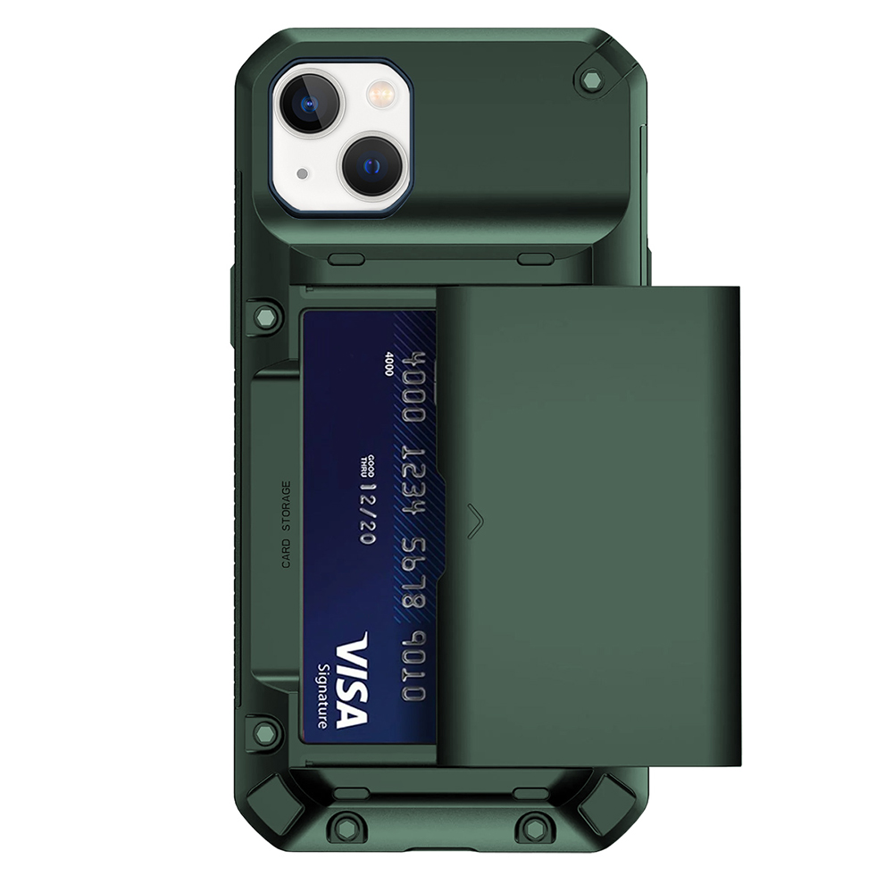 Buff iPhone 14 Slide Armor Kılıf - Yeşil 8683548214669