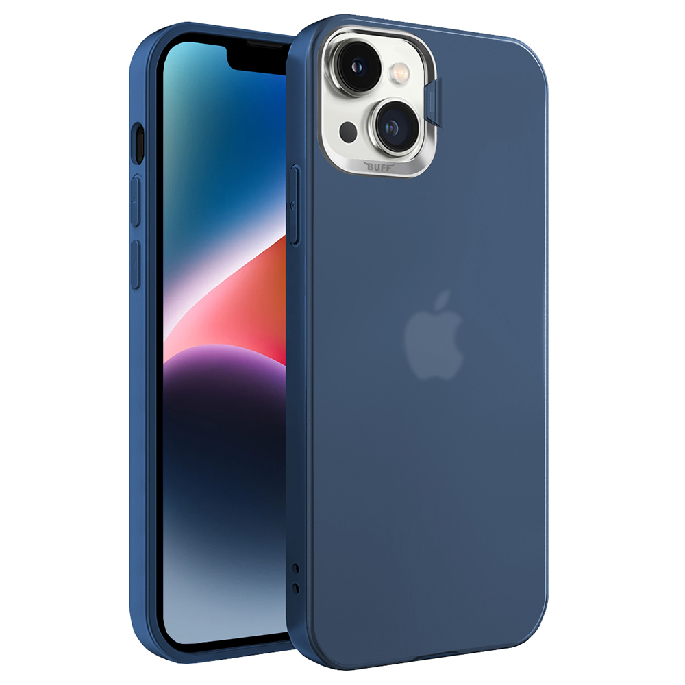 Buff iPhone 14 New Corner Kılıf - Mavi 8683548214782