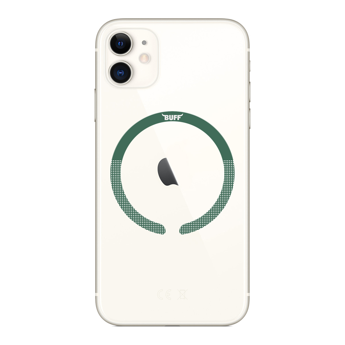 Buff Magsafe Ring Adapter Metal Plaka - Yeşil 8683548215055