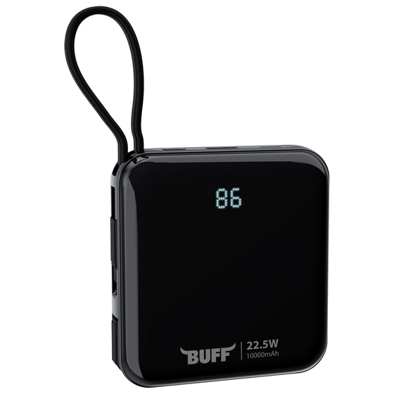Buff 10000 mAh Dijital Ekranlı Powerbank 8683548216793