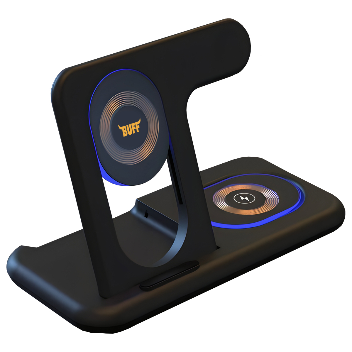 Buff  5in1 Kablosuz Led Işıklı Hızlı Şarj Standı 8683548216823