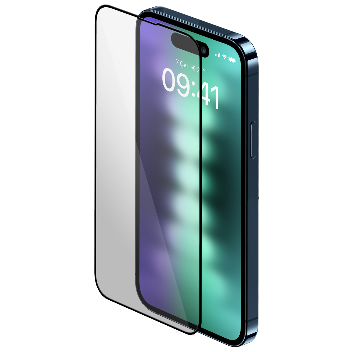 Buff iPhone 15 Plus 5D Glass Ekran Koruyucu 8683548216878