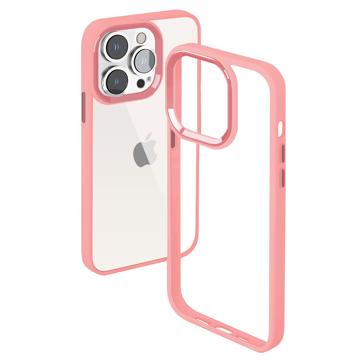 Buff iPhone 15 Pro Max New Air Bumper Kılıf Pink 8683548217301