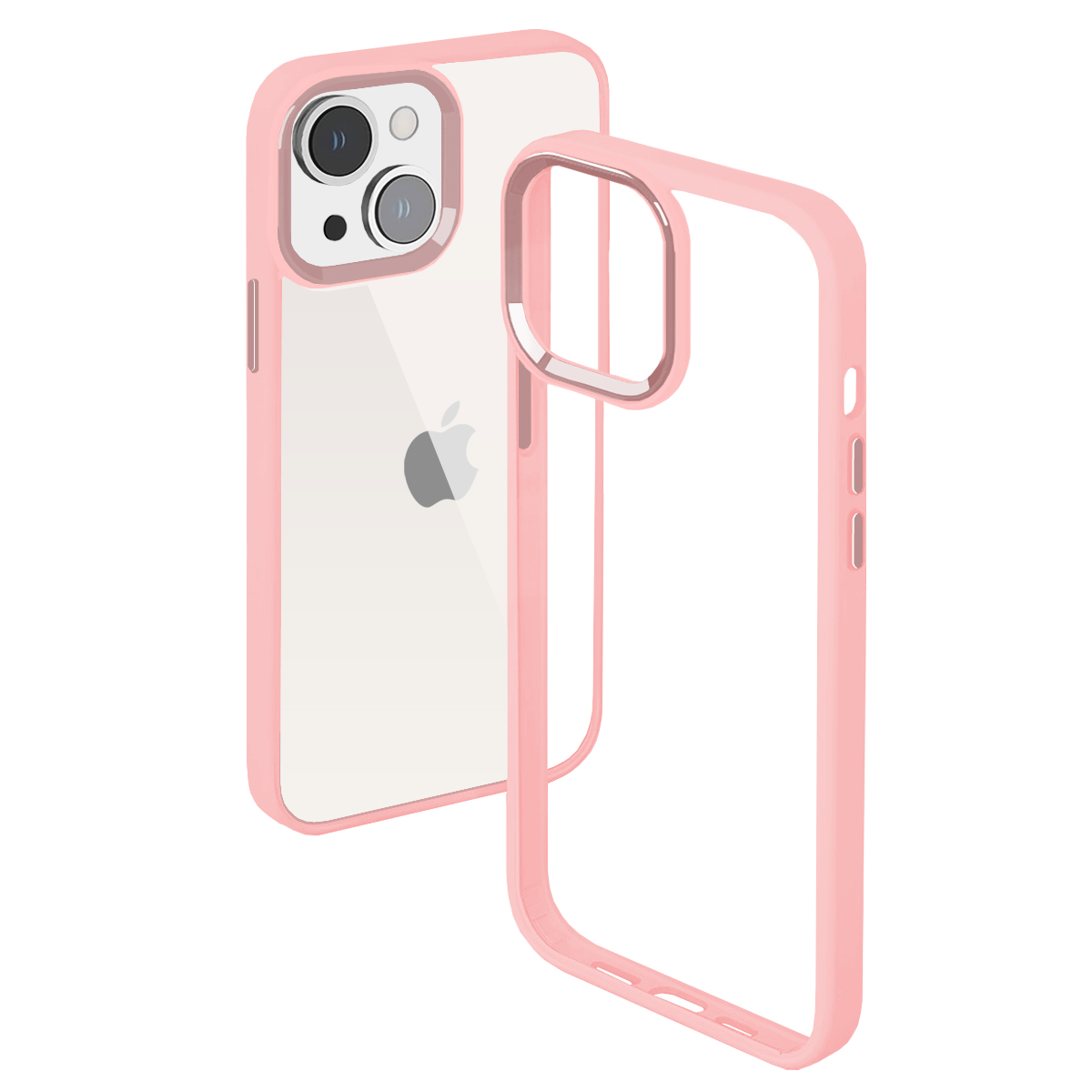 Buff iPhone 15 Plus New Air Bumper Kılıf Pink 8683548217486