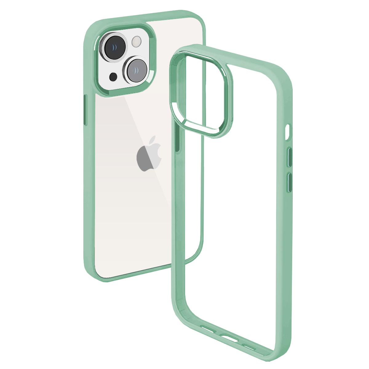 Buff iPhone 15 Plus New Air Bumper Kılıf   Green 8683548217516