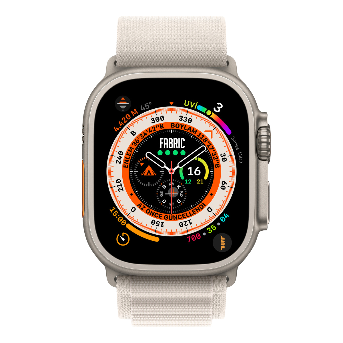 Buff Apple Watch Fabric Band 49 mm - Starlink 8683548218148