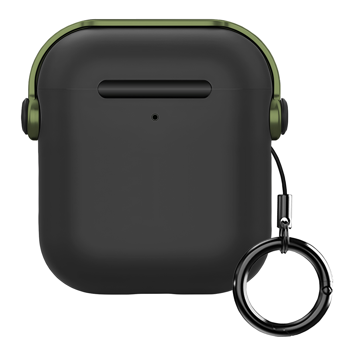 Buff Airpods 2 DjPods Kılıf Black-Dark Green 8683548218339