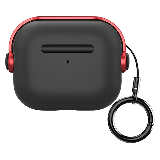 Buff Airpods 3 DjPods Kılıf Black-Red 8683548218377