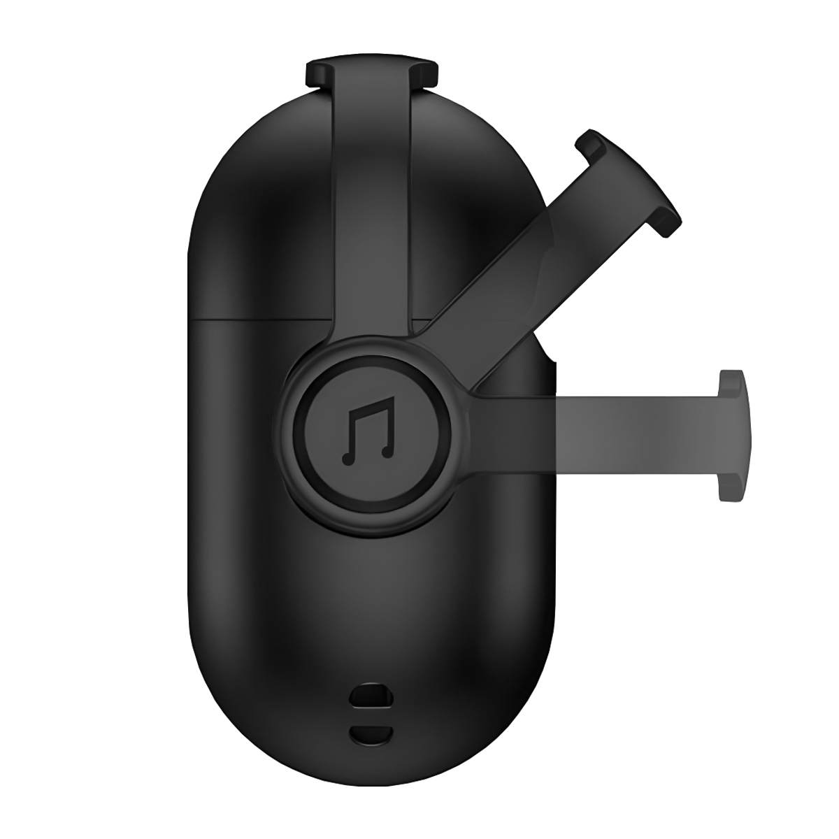 Buff Airpods Pro 2 DjPods Kılıf Black-Black 8683548218445