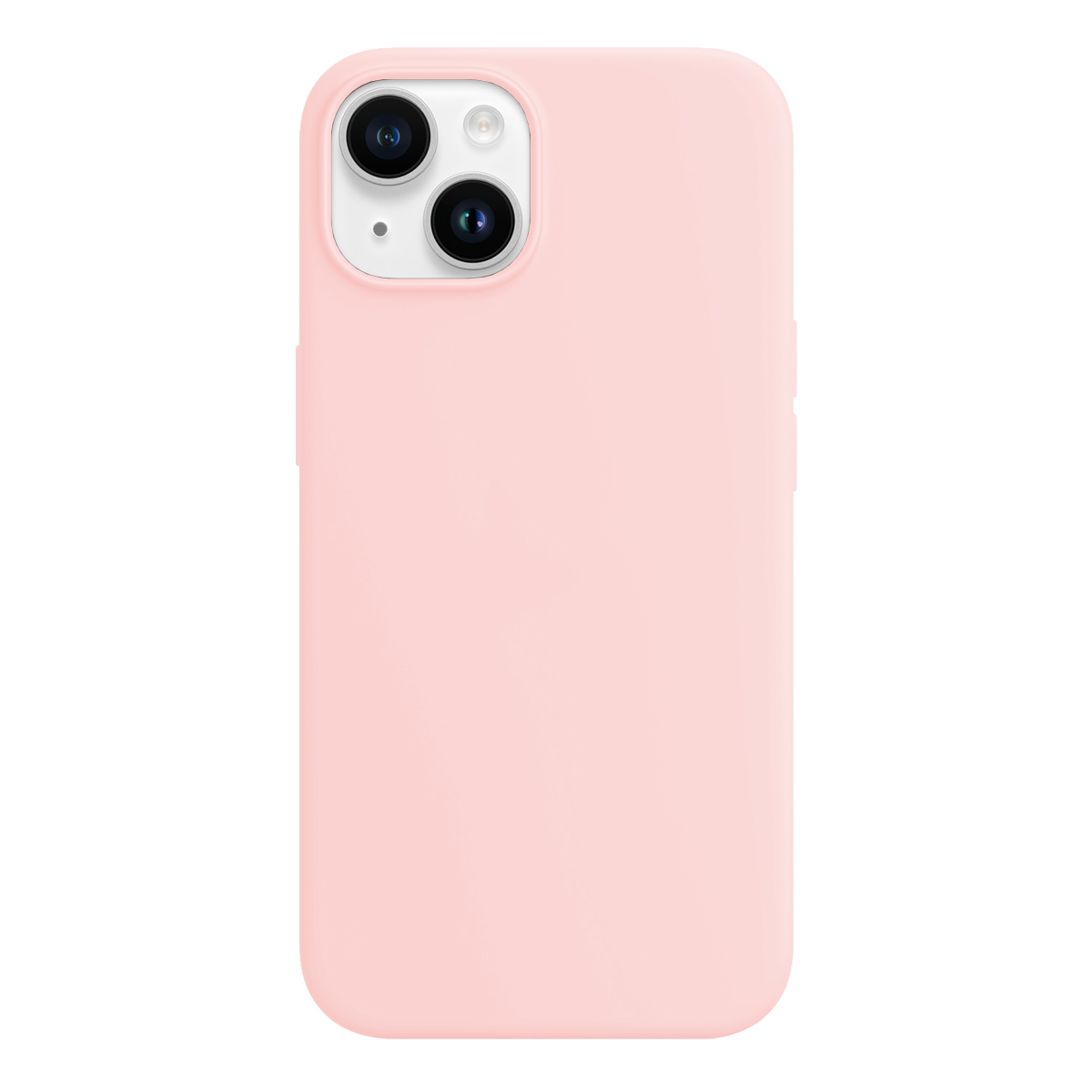 Buff iPhone 15 Rubber Fit Kılıf - Pembe 8683548218797