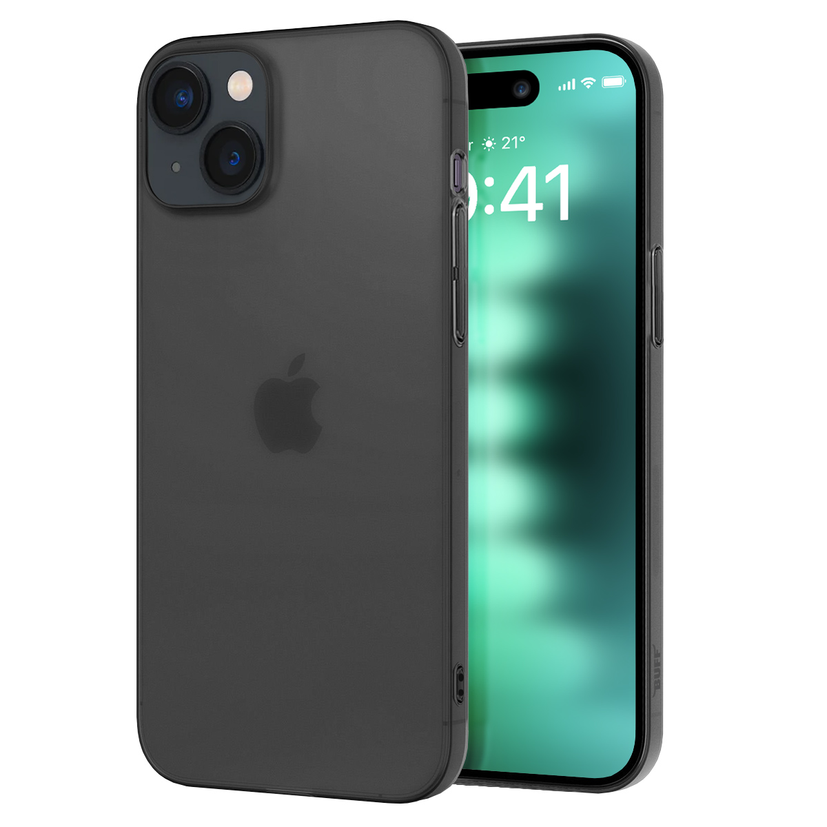 Buff iPhone 15 Plus Slimfy Kılıf Black 8683548219053