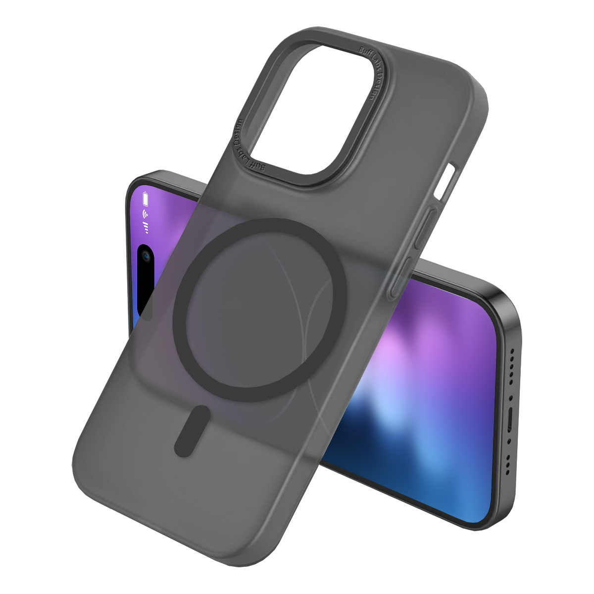 Buff iPhone 15 Pro Max TaoFit Kılıf - Siyah 8683548219114