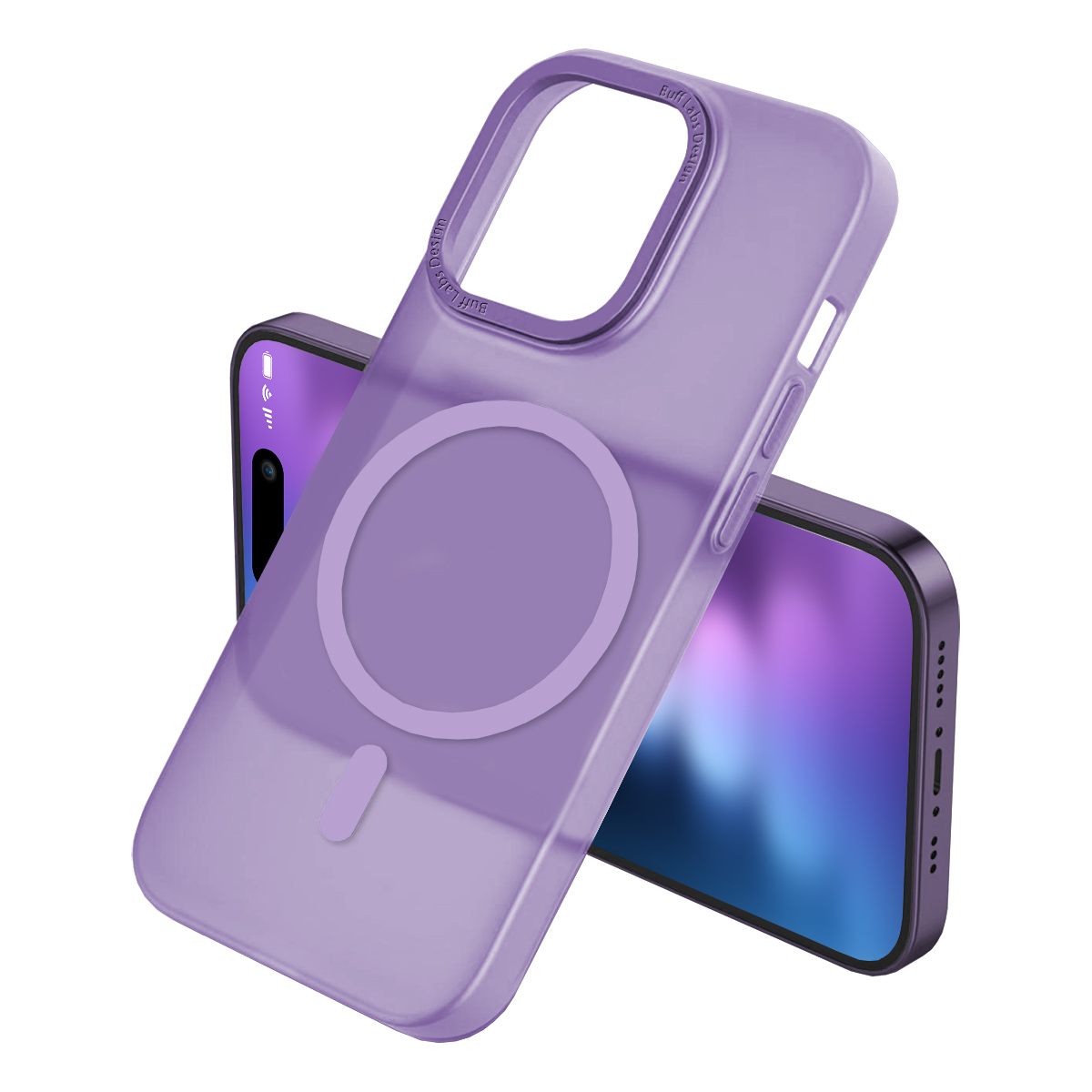 Buff iPhone 15 Pro Max TaoFit Kılıf - Mor 8683548219121