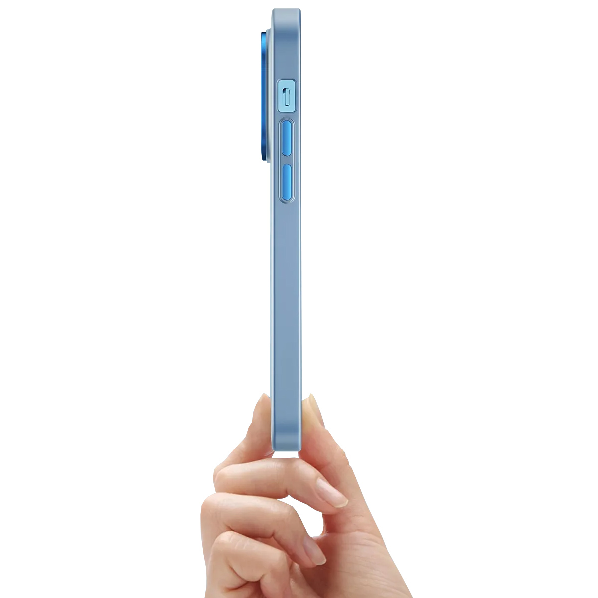 Buff iPhone 15 Pro Max TaoFit Kılıf - Mavi 8683548219138