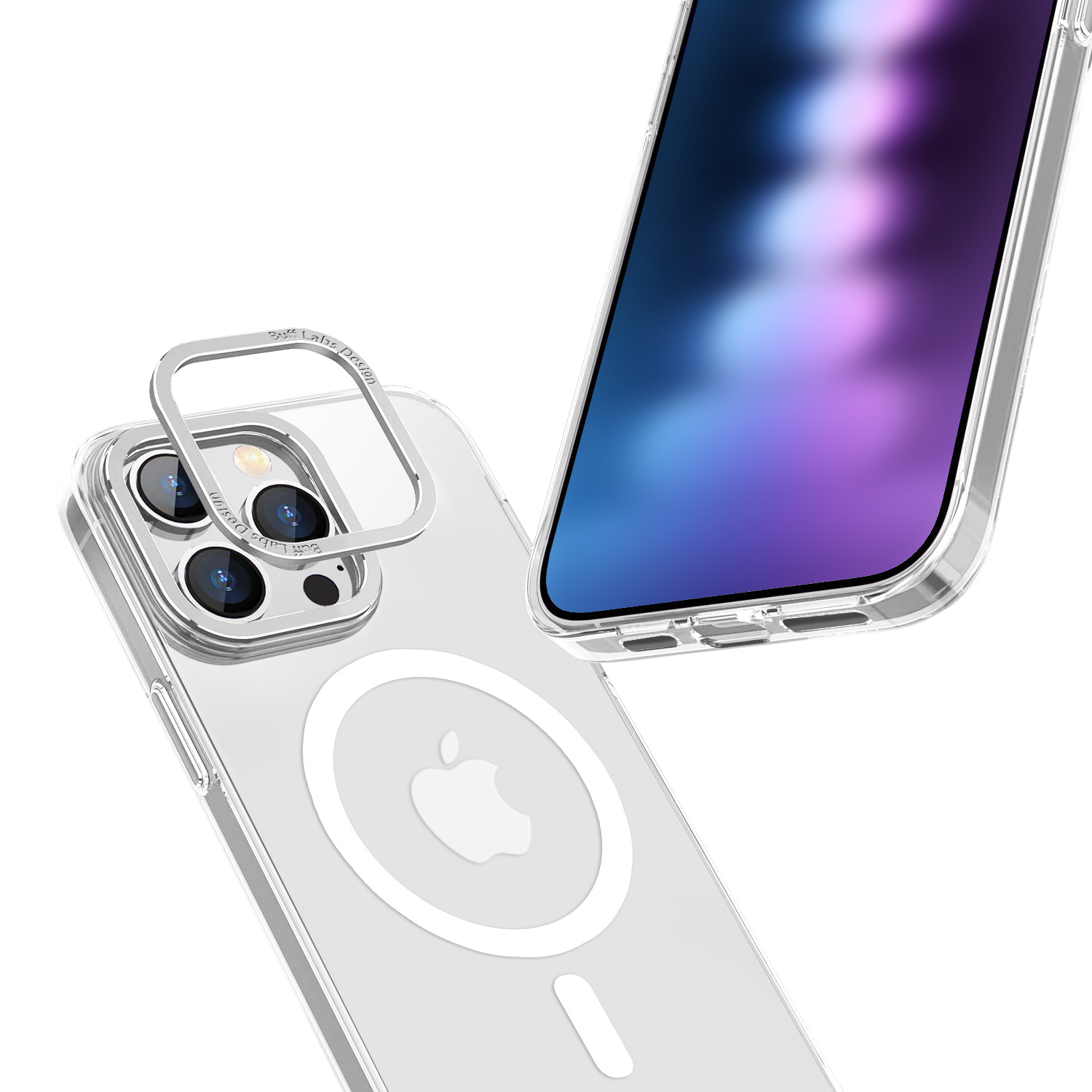 Buff iPhone 15 Pro Max TaoFit Kılıf - Beyaz 8683548219145