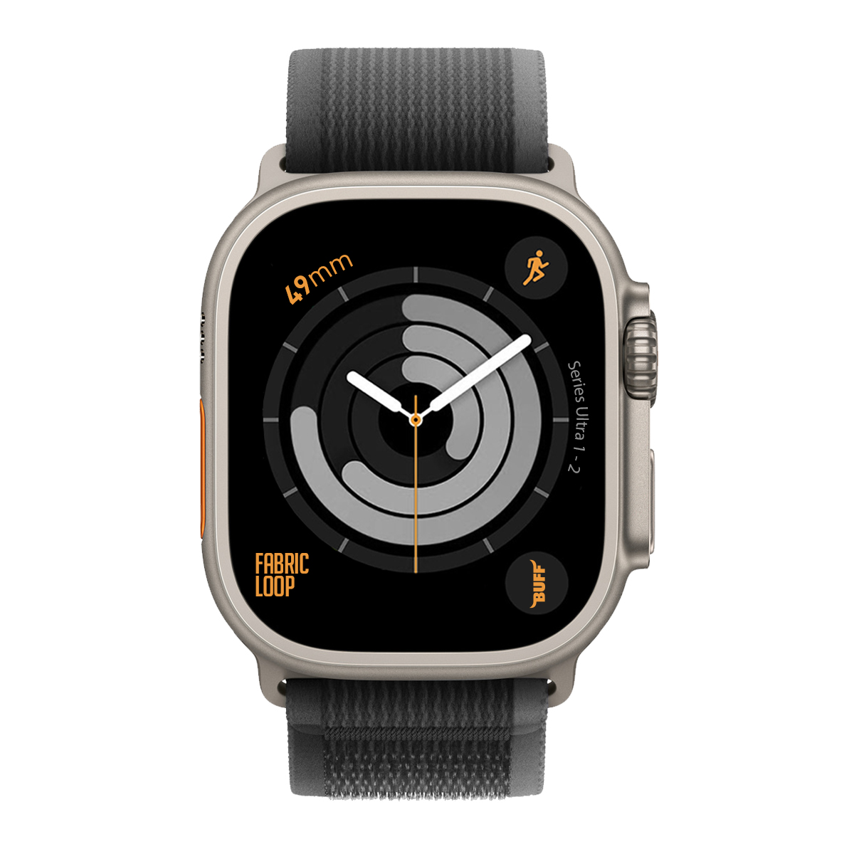 Buff Apple Watch Fabric Band 49 mm - Turuncu 8683548219602