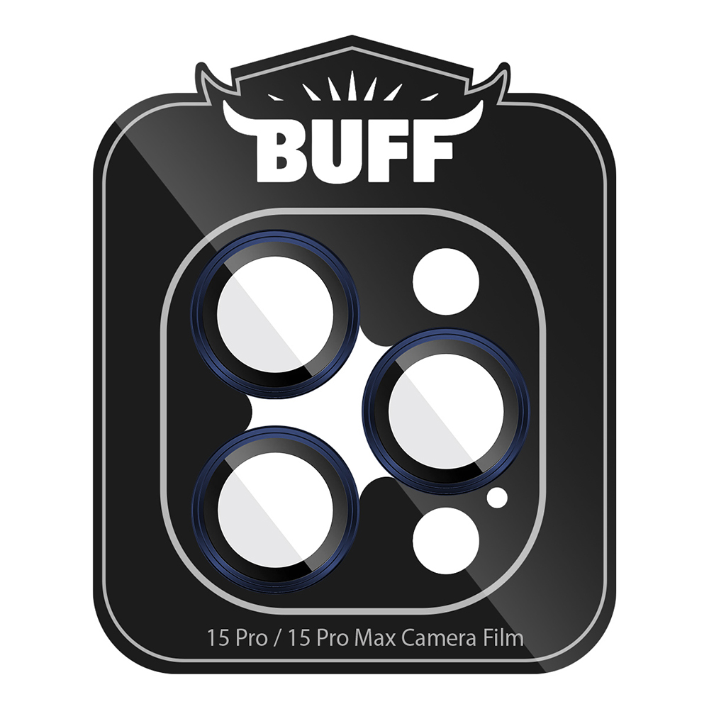 Buff iPhone 15 Pro Max / 15 Pro Titanyum Lens-Mavi 8683548219626