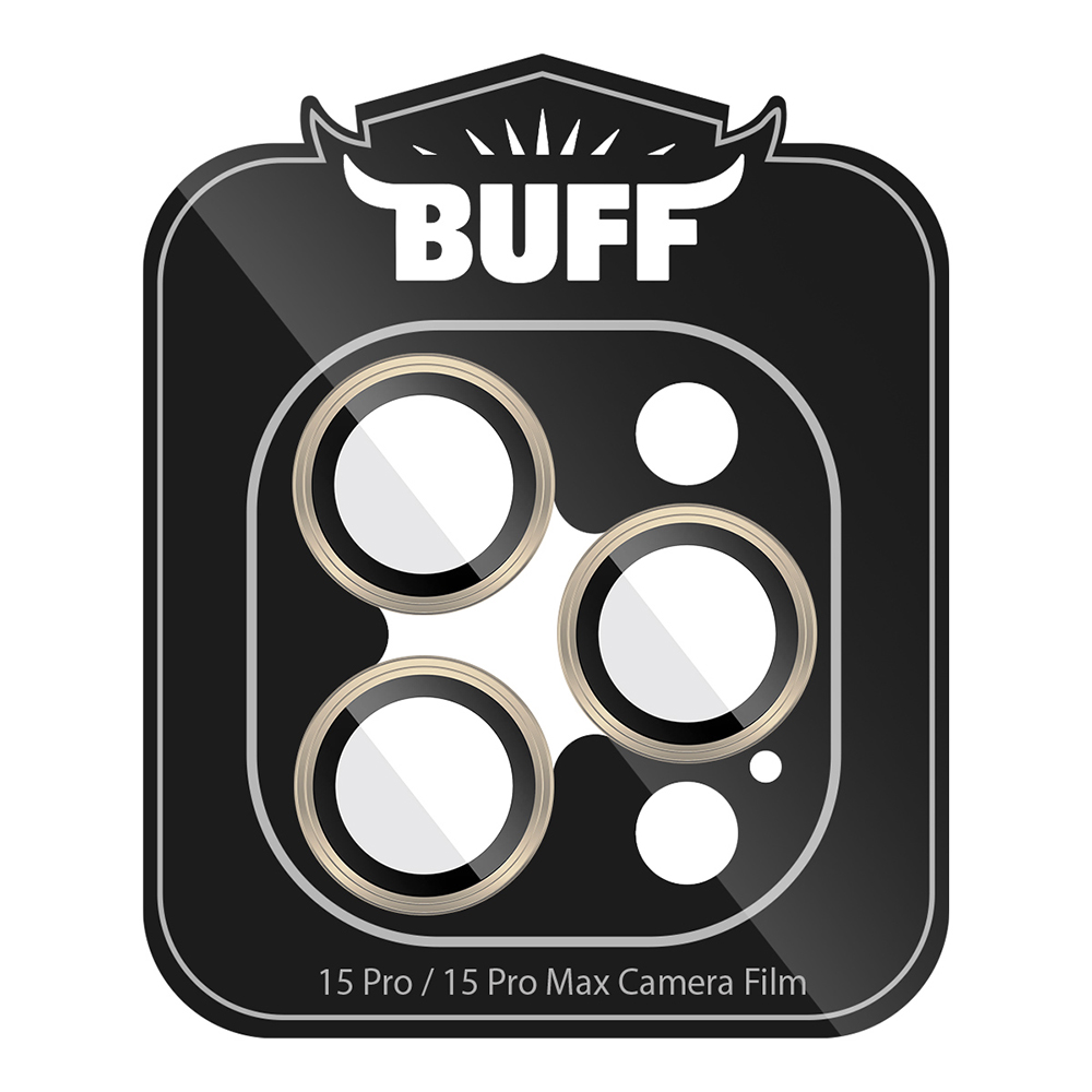 Buff iPhone 15 Pro Max / 15 Pro Titanyum Lens-Gri 8683548219640