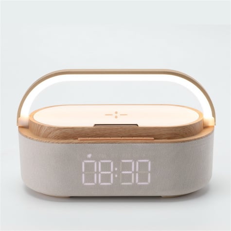 Stobom Keyif Taşınabilir Bluetooth Hoparlör Saat Wireless Şarj Cihazı 8683860710702