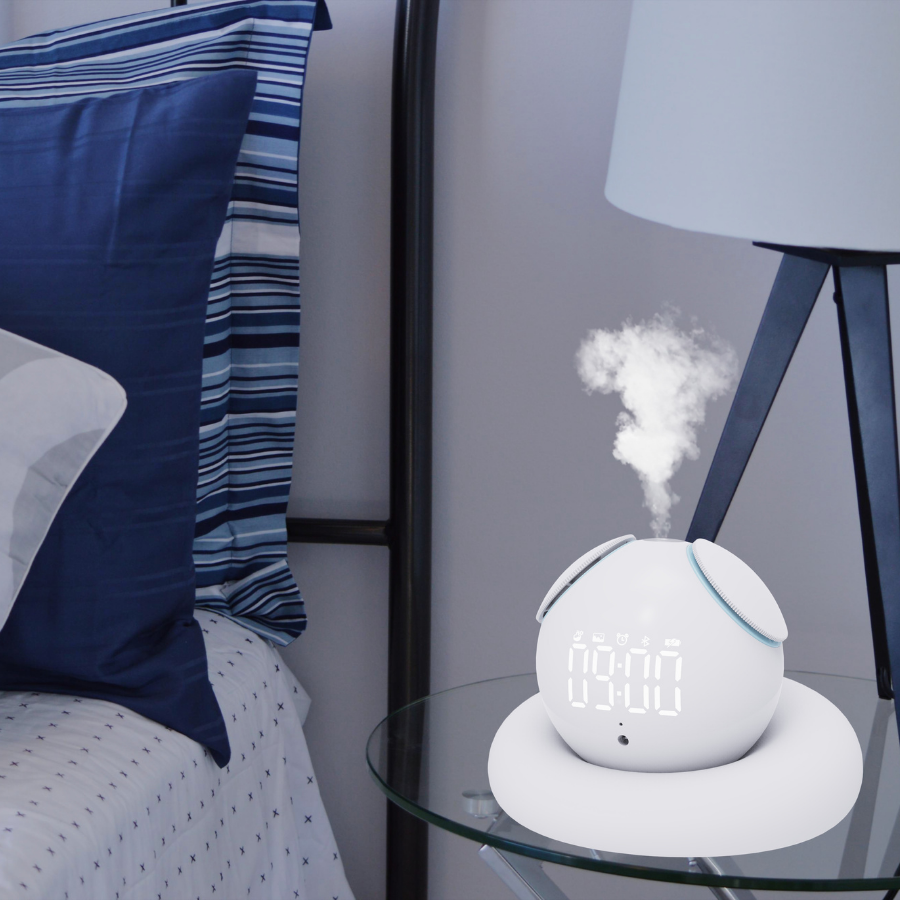 Stobom Mini Akıllı Uyku Asistanı Aromaterapi ve Bluetooth Hoparlör 8683860710719